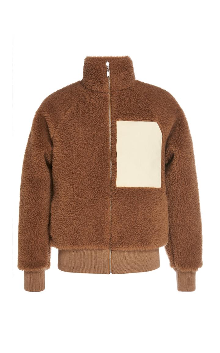 Jil Sander Paneled Wool-blend Jacket Size: S