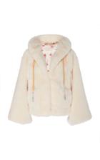 Loveshackfancy Kiernan Faux Fur Jacket