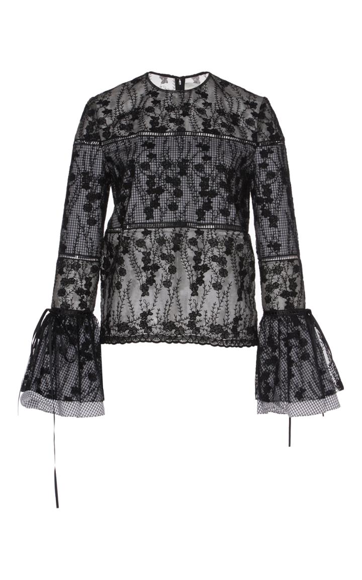 Huishan Zhang Adrianne Long Sleeve Top