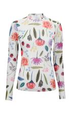 Moda Operandi Baum Und Pferdgarten Joan Floral Turtleneck Size: Xs