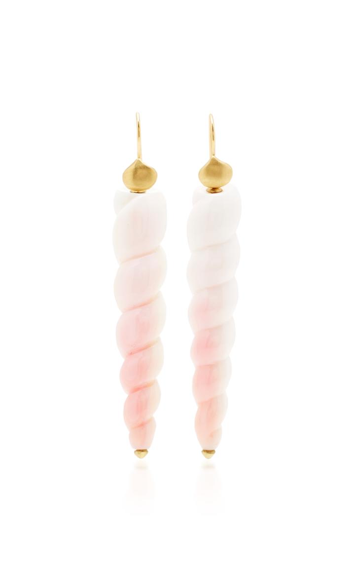 Annette Ferdinandsen M'o Exclusive: Fancy Pink Conch Shell Earring