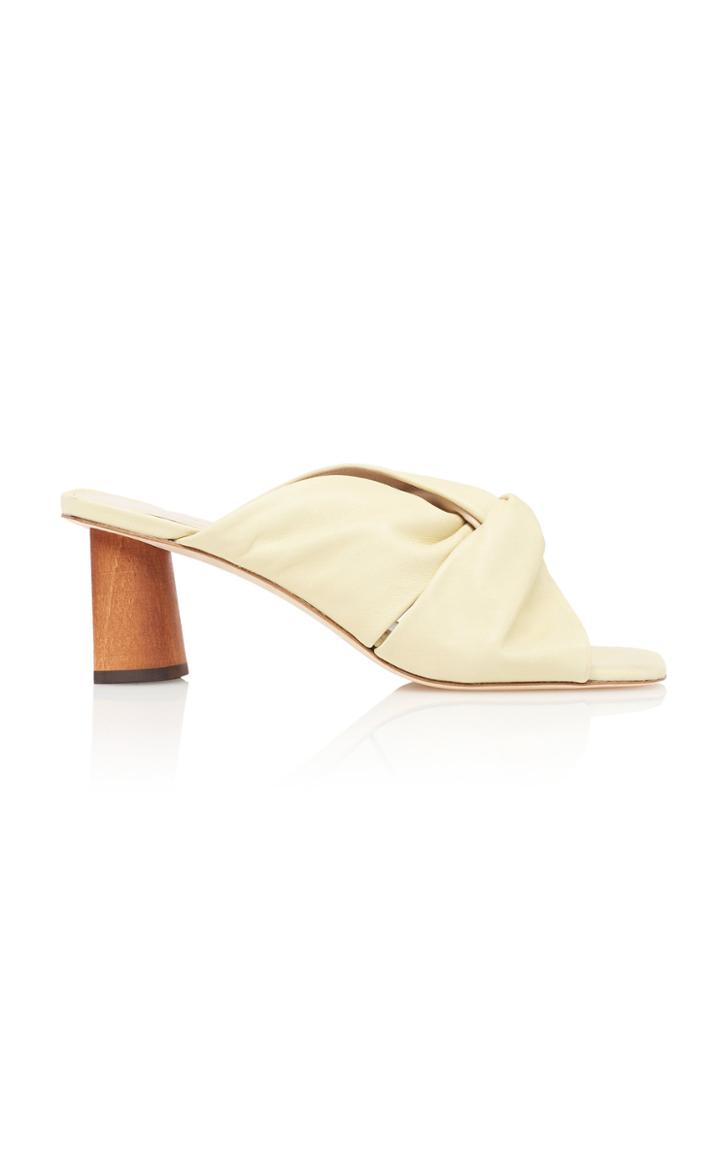 Rejina Pyo Naomi Leather Mules Size: 38