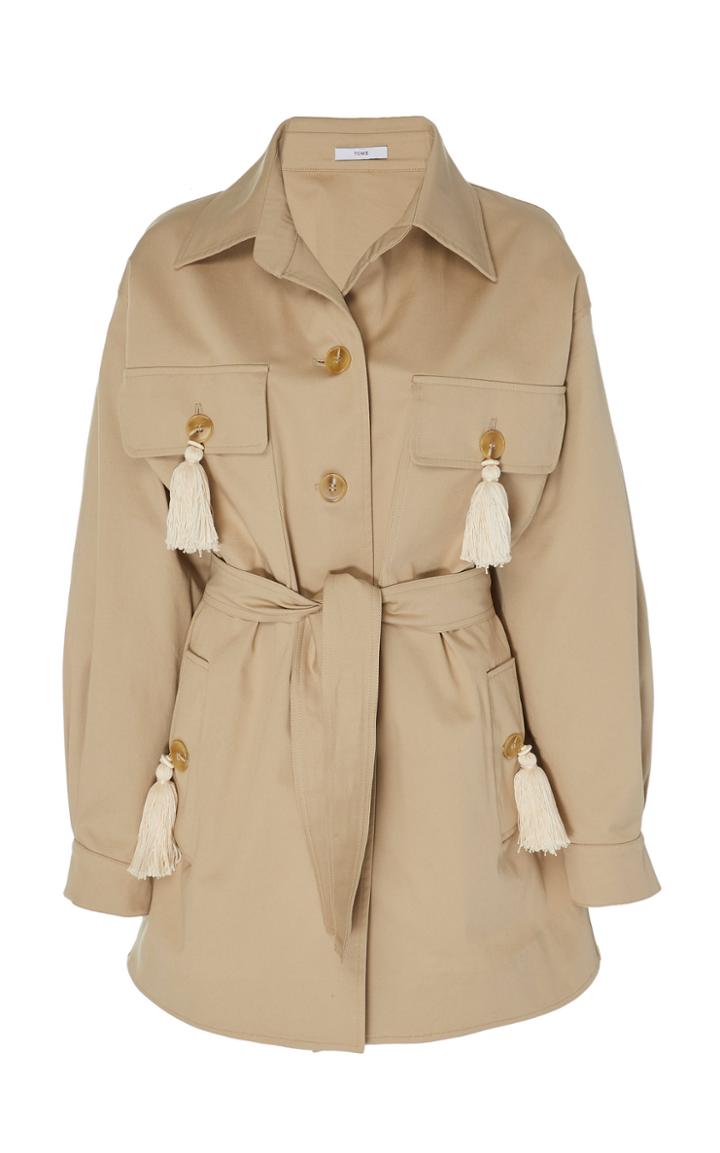 Tome Belted Cotton Safari Jacket
