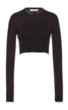 Moda Operandi Tibi Black Alpaca Bolero Pullover Size: Xxs