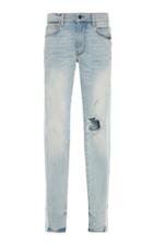 Amiri Broken Mid-rise Skinny Jeans