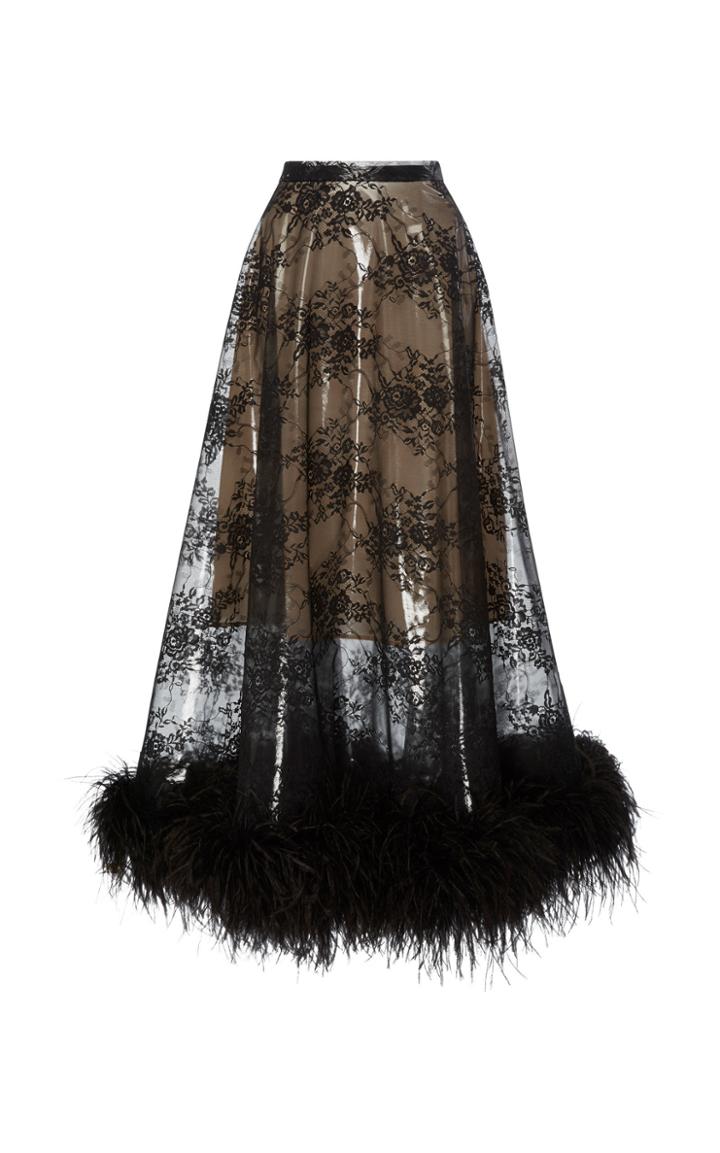 Christopher Kane Plastic Lace Skirt