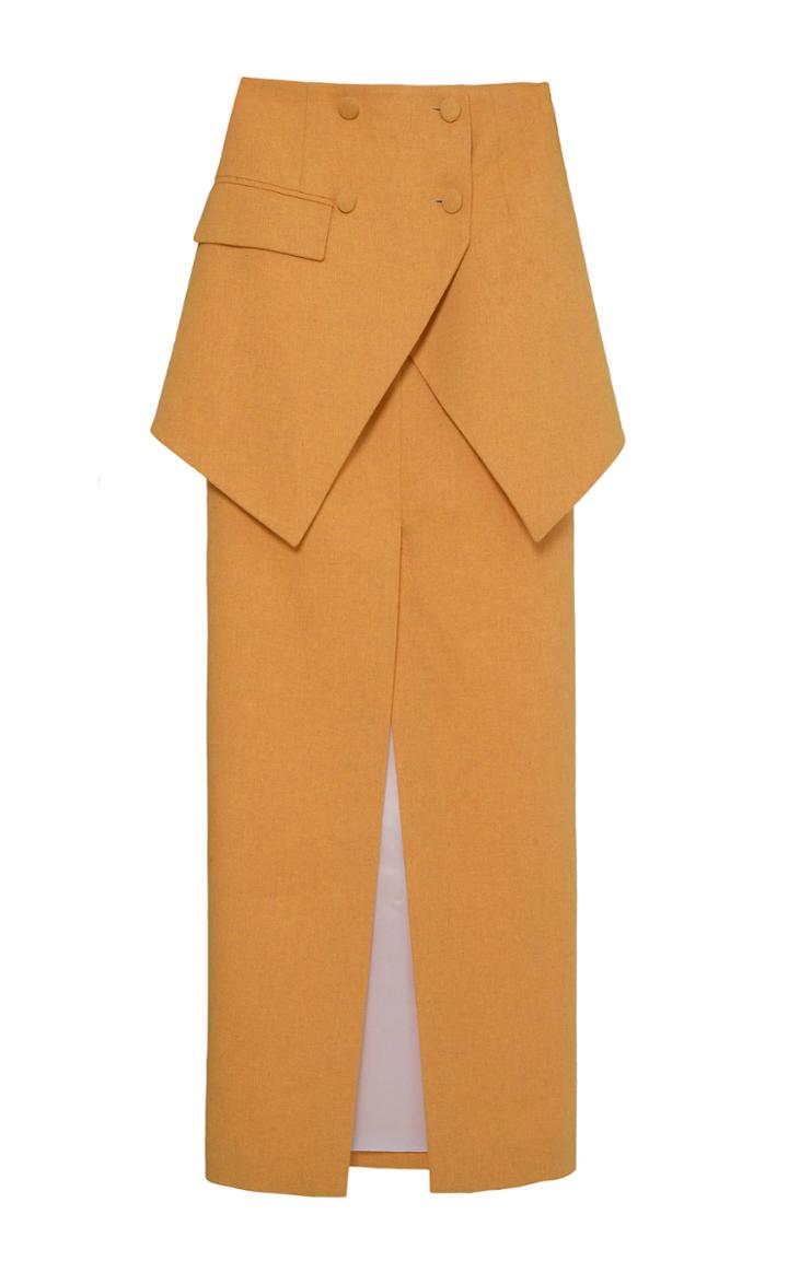 Aleksandre Akhalkatsishvili Double Layer Cotton Skirt