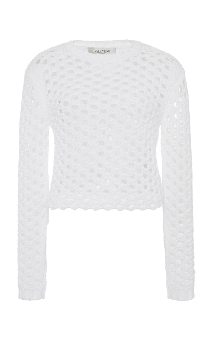 Moda Operandi Valentino Cotton Knit Top