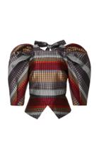 Bibhu Mohapatra Mosaic Jacquard Top