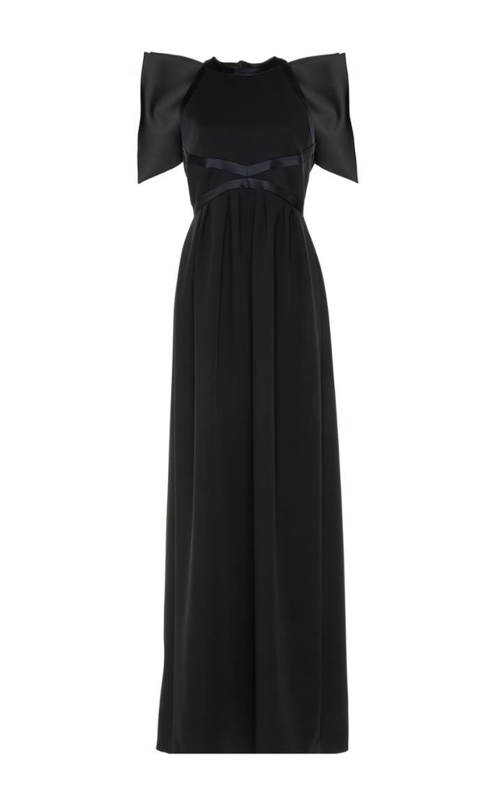 Dice Kayek Sleeveless Bow Gown