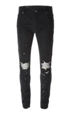 Balmain 6 Pockets Skinny Jean 14cm Kaki Strips