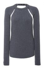 Proenza Schouler Backless Cut Out Detail Wool-blend Sweater