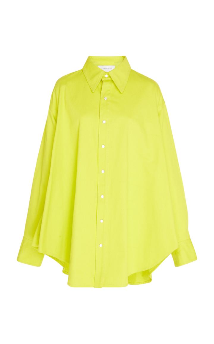 Matthew Adams Dolan Oversized Button-up Cotton Work Shirt