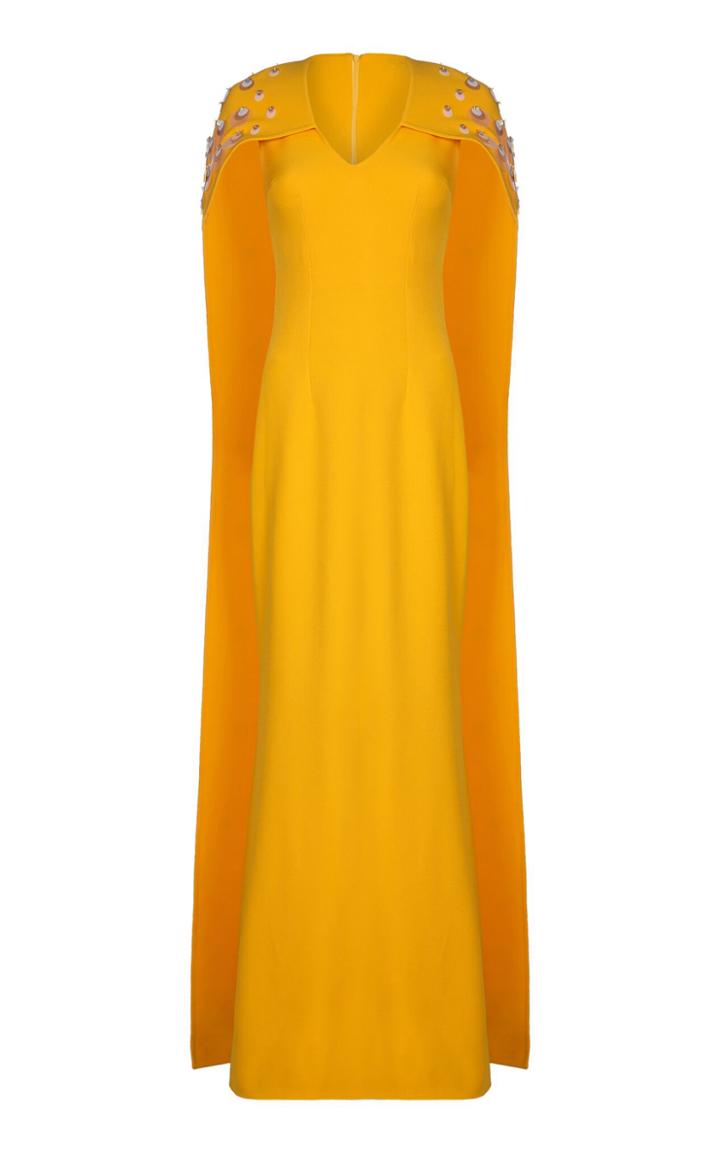 Safiyaa Melluya Cape Gown