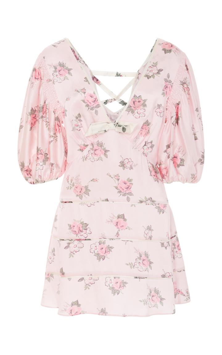 Loveshackfancy Lennox Tiered Mini Dress