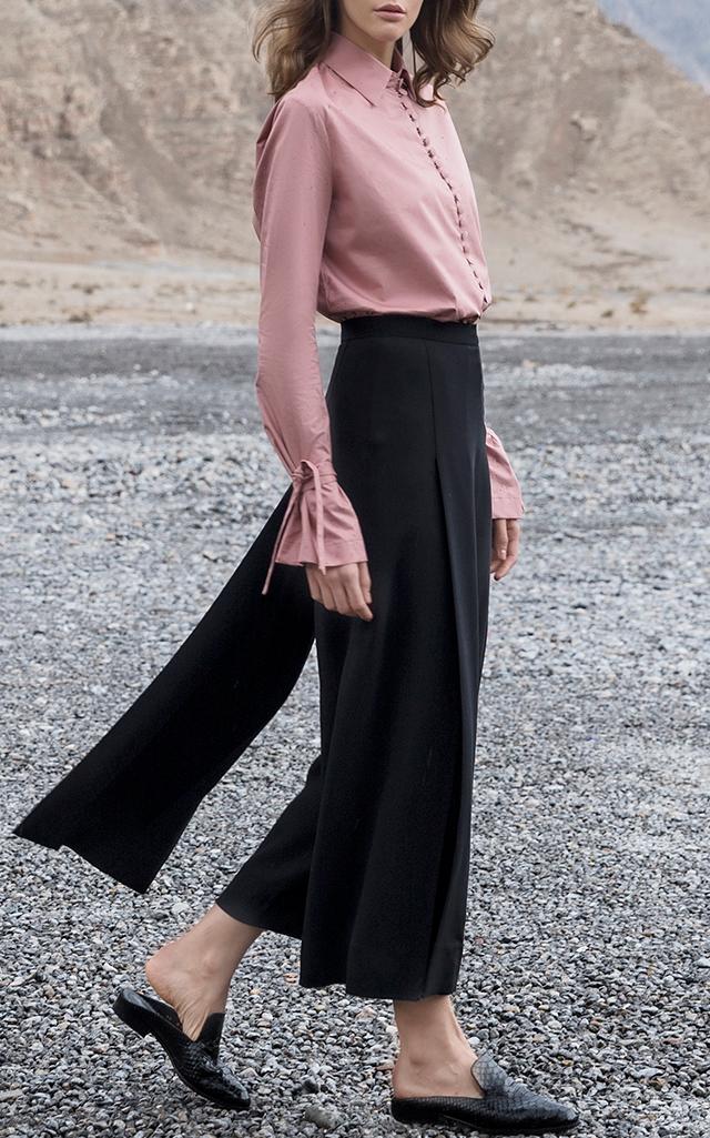 Bouguessa Bell Sleeves Poplin Shirt