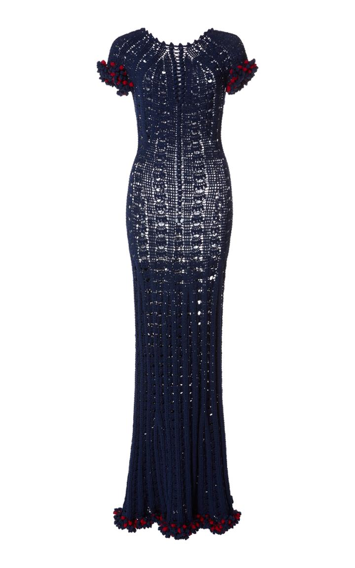 Helen Rdel Sorte Crochet Dress