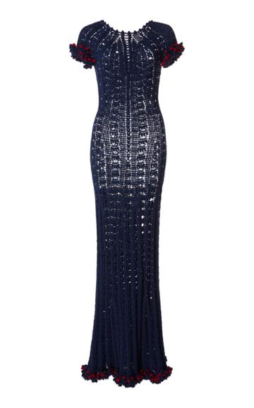 Helen Rdel Sorte Crochet Dress
