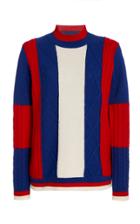 Moda Operandi Madeleine Thompson Colorblocked Cashmere-wool Sweater