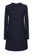 Valentino Lace-trimmed Wool Silk Mini Dress