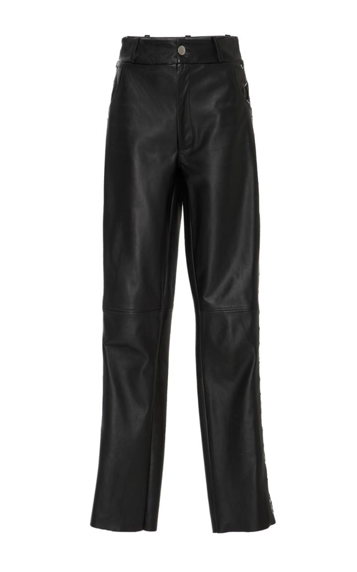 Eleanor Balfour Tosca High Rise Leather Pant