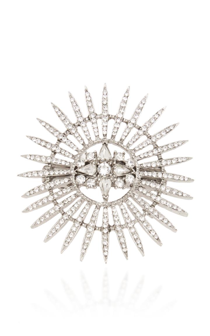 Oscar De La Renta Crystal-embellished Hair Clip