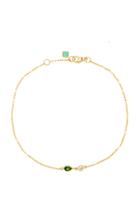 Yi Collection 18k Gold Tsavorite And Diamond Bracelet