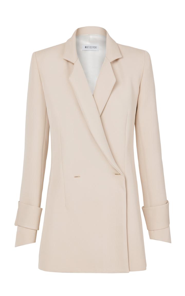 Maticevski Template Double-breasted Crepe Blazer