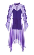 Elenareva Chiffon Ultra Violet Mini Dress