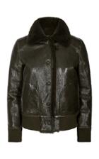 Moda Operandi Remain Perla Shearling-trimmed Leather Jacket