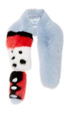 Lysa Lash Furs Play It Coral Fox Scarf