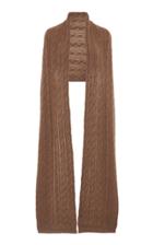 Moda Operandi Agnona Cashmere Silk Cable Scarf