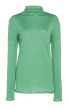 Boontheshop Collection Silk And Wool-blend Turtleneck