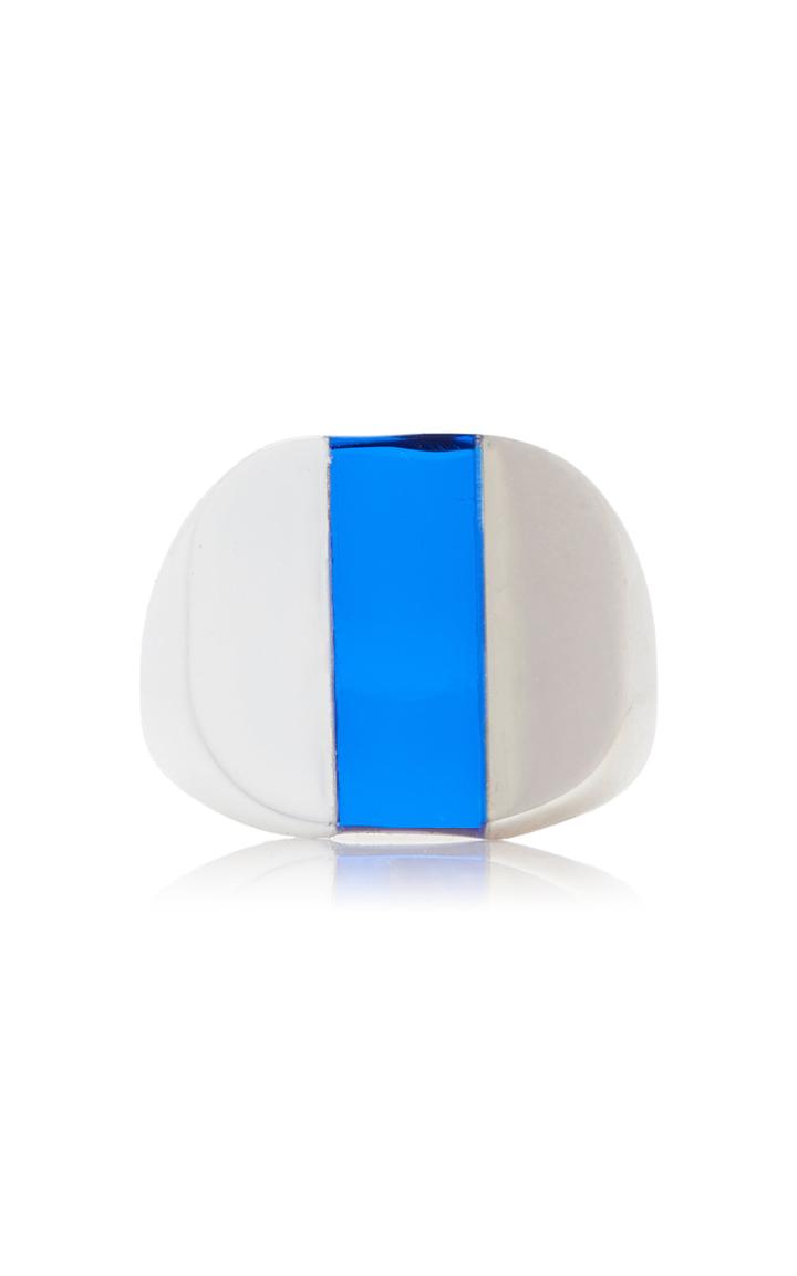 Maison Margiela Stacked Silver Ring