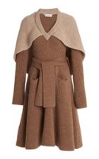 Moda Operandi Jw Anderson Lambswool Oversized Collar Dress