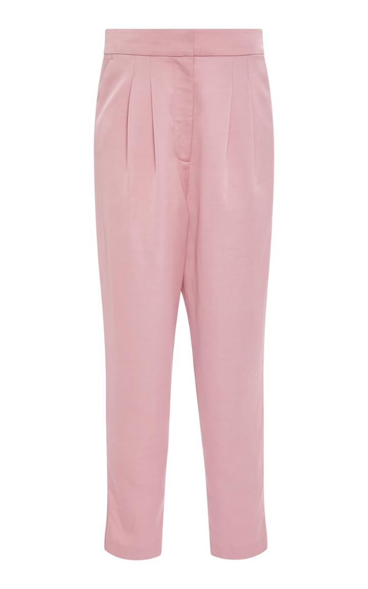 A.l.c. Lennox Straight-leg Crepe De Chine Pants