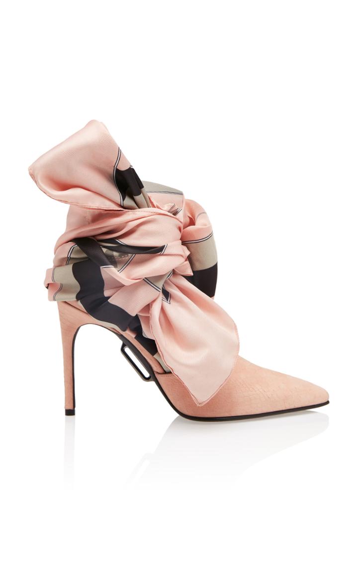 Off-white C/o Virgil Abloh Scarf Mule