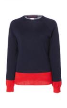 Martin Grant Bi Color Merino Wool Pullover