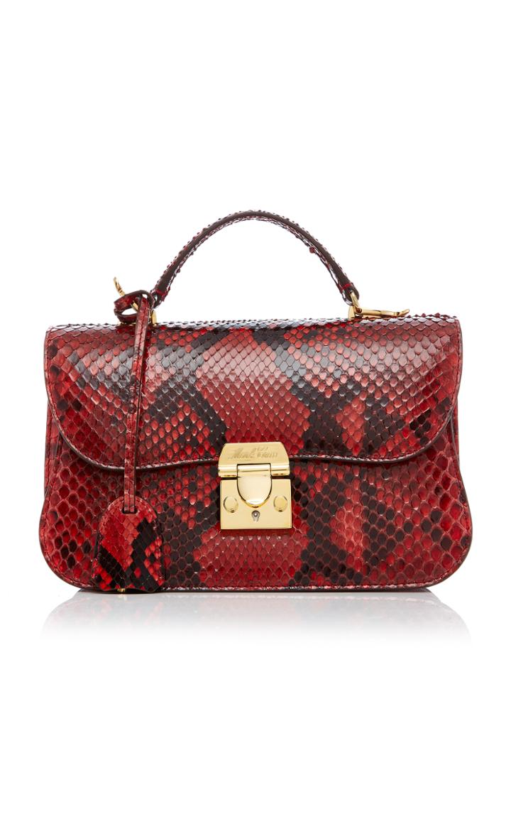 Mark Cross Dorothy Python Bag