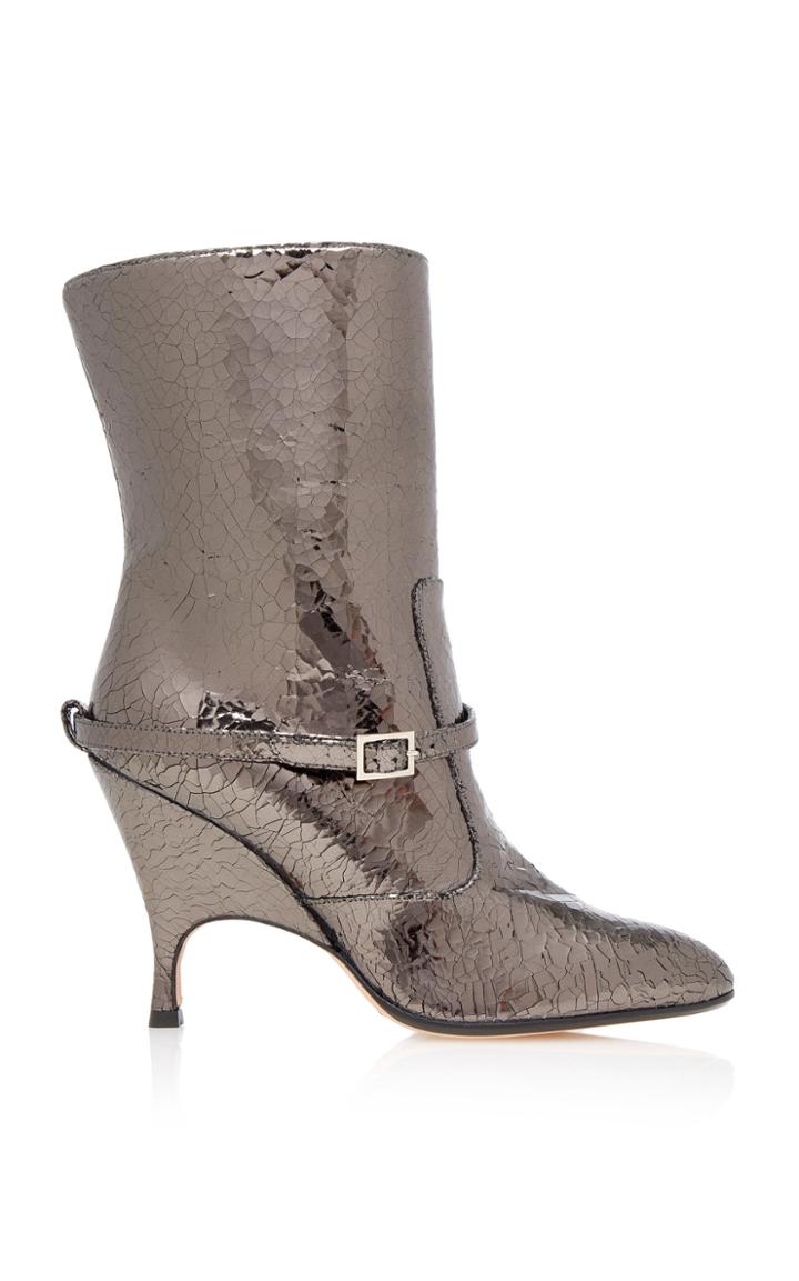Alchimia Di Ballin Kari Crackle Metallic Bootie