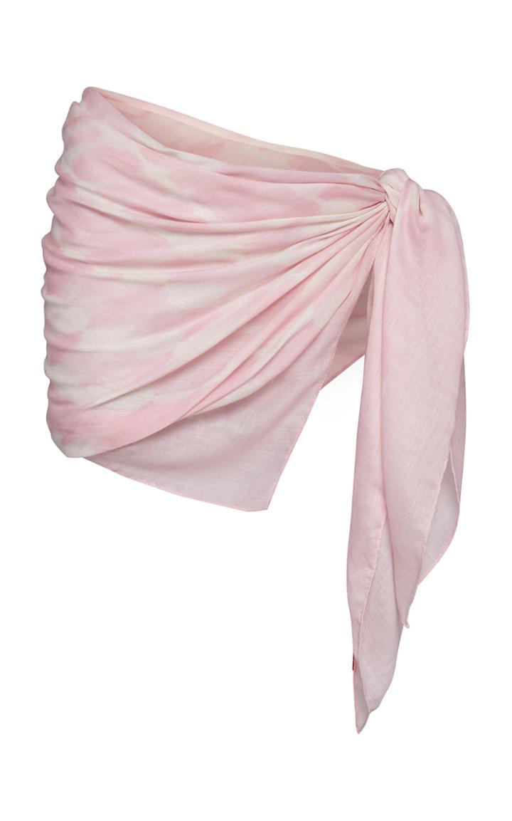 Solid & Striped Pareo Organza Sarong