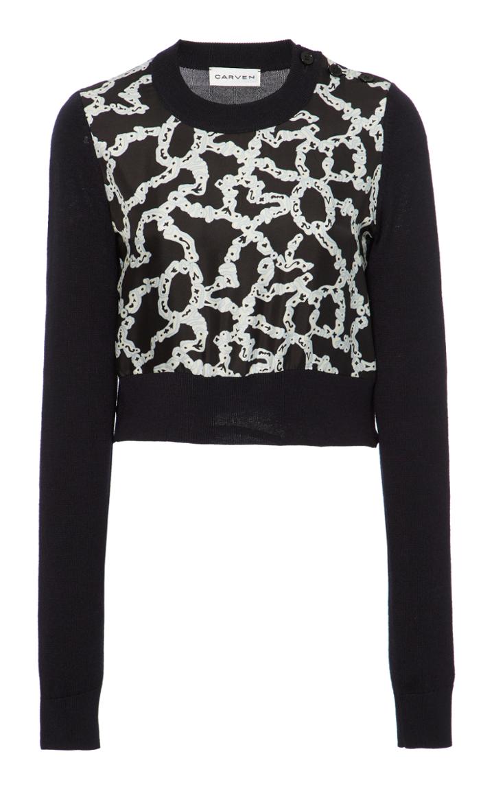 Carven Merino Oversized Sweater