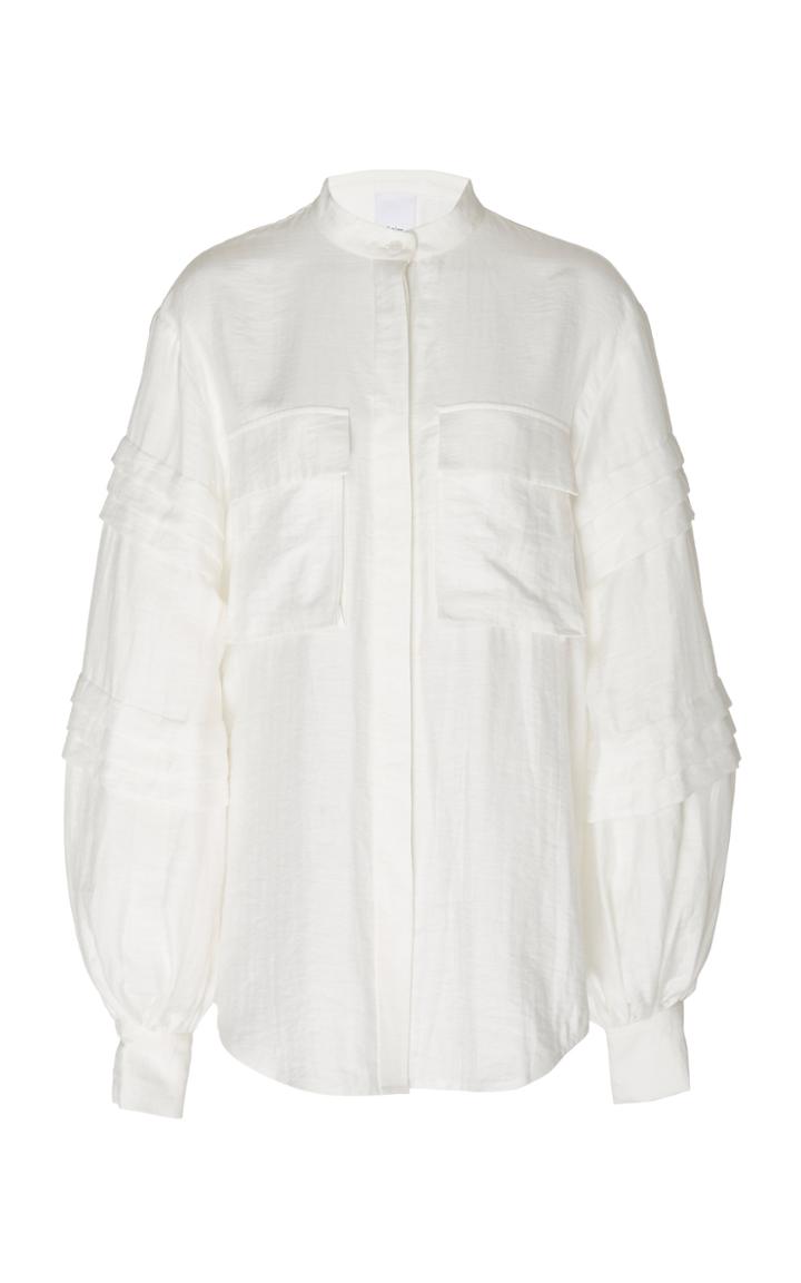 Acler Orwell V-neck Pocket Shirt