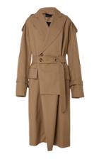 Proenza Schouler Long Wool Trench Coat