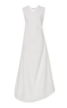 Jil Sander Fuette Linen-blend Maxi Dress