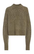 Isabel Marant Hervey Cable-knit Cashmere Sweater