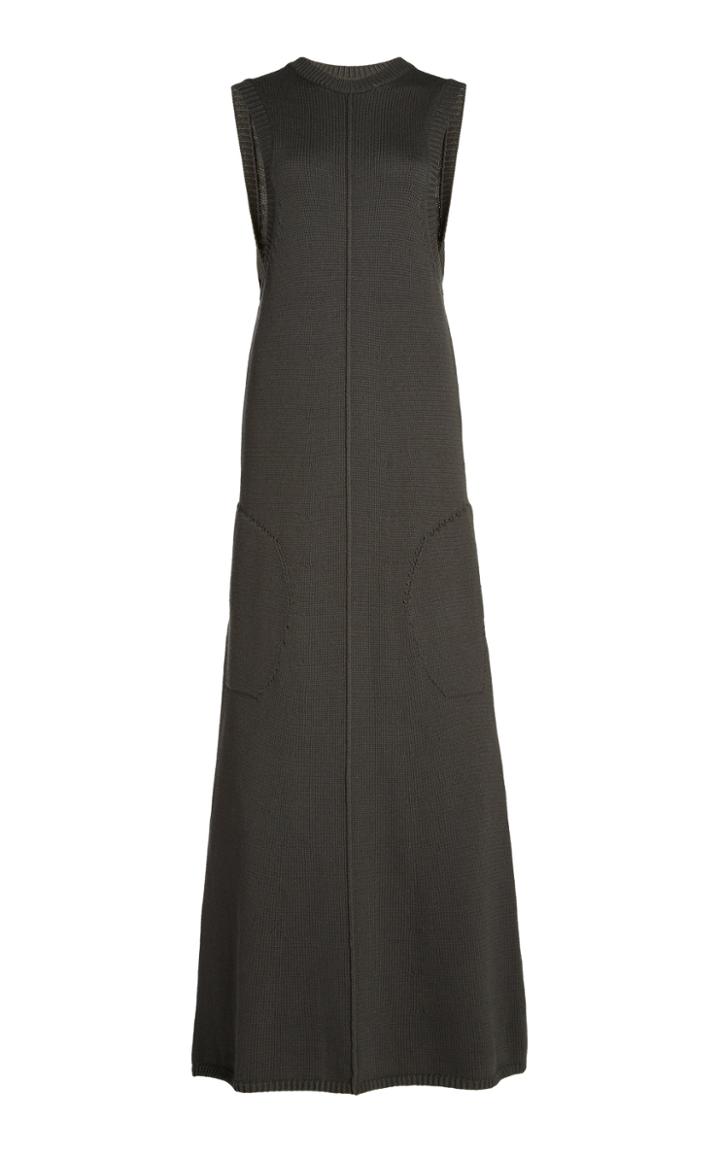 Moda Operandi Peter Do Ribbed-knit Sleeveless Maxi Dress