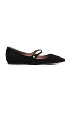 Tabitha Simmons Hermoine Embellished Suede Flats