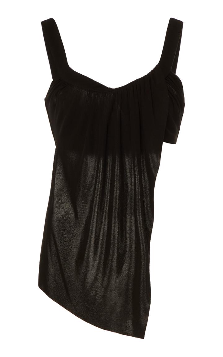 Proenza Schouler Drape-detailed Jersey Crop Top