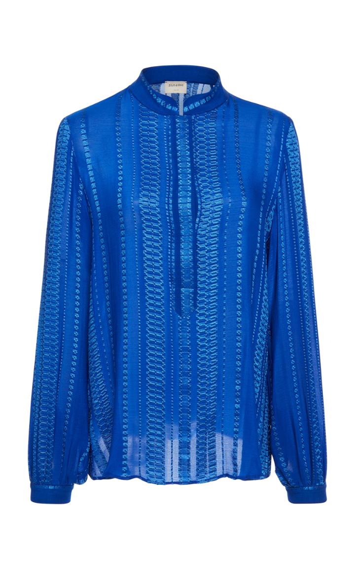 Zeus + Dione Hera Signature Button Down Blouse